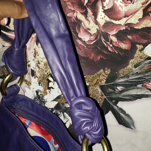 Coach Turnlock Lambskin Shoulderbag - Picture 9 of 9